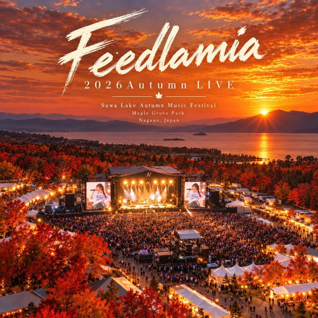 Feedlamia 　SUWA LAKE AUTUMN 　MUSIC FESTIVAL 2026