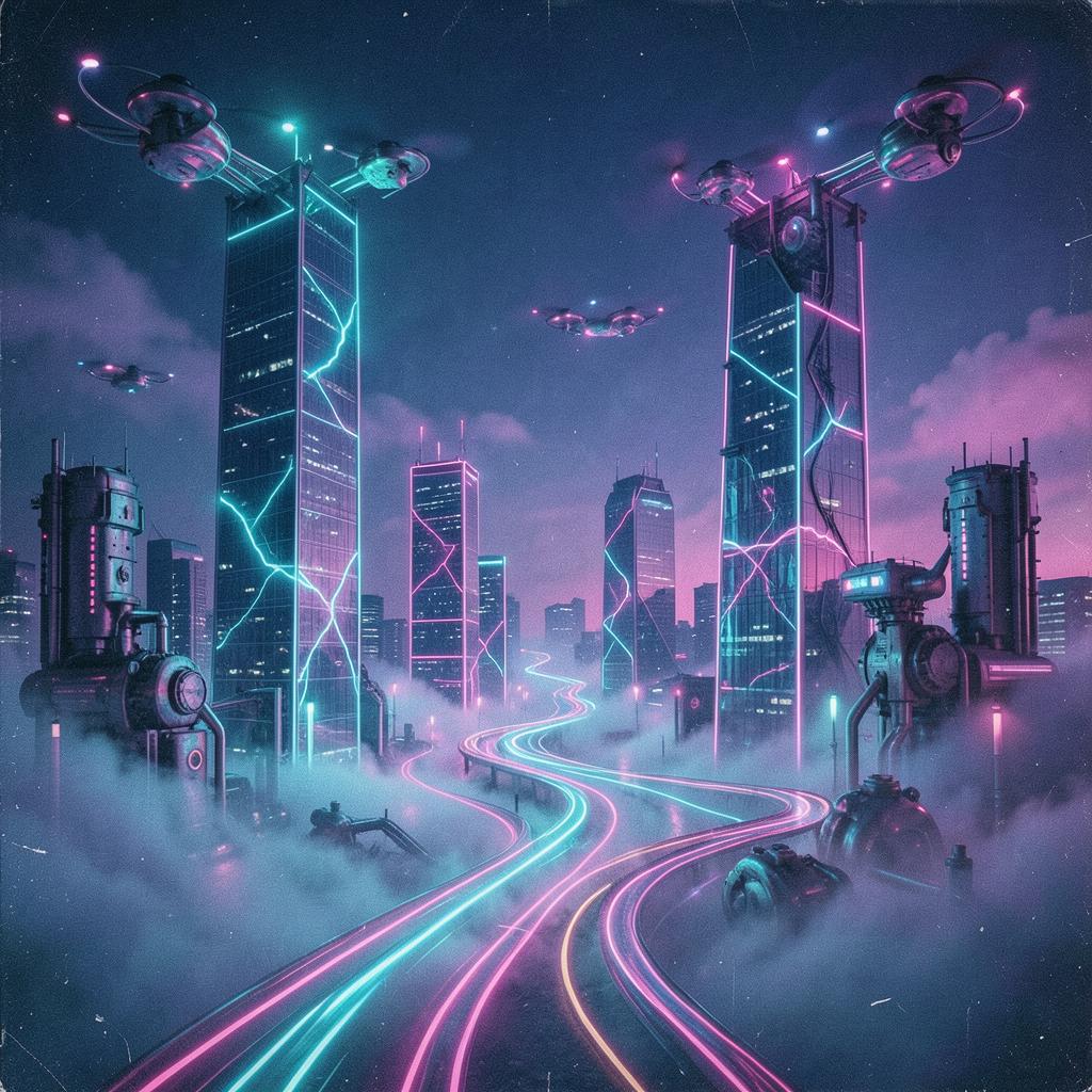 At the edge of Audible artwork