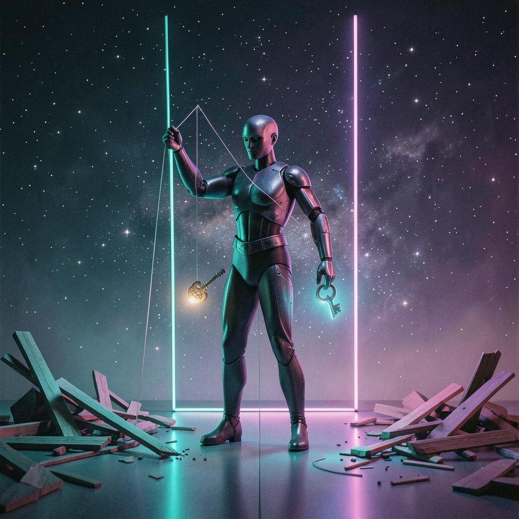 l'ombre du marionnettiste artwork