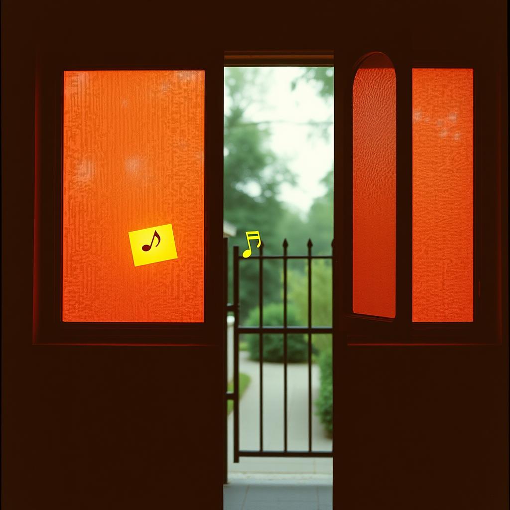 Bilhetinho no portão artwork