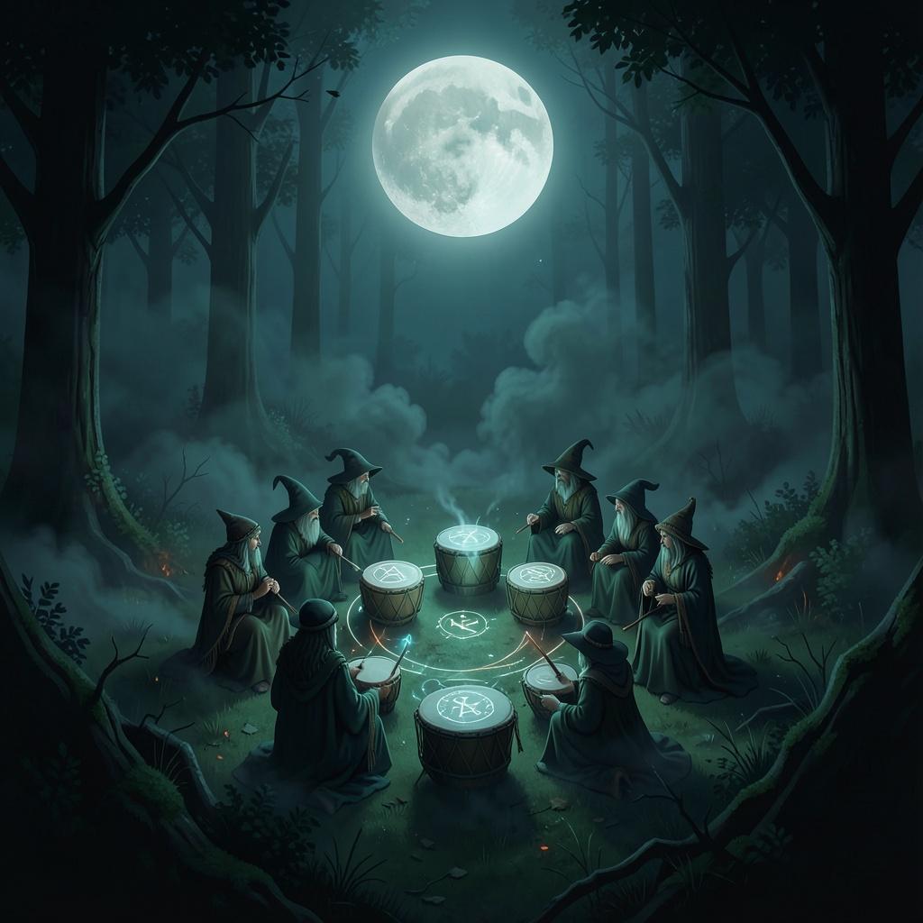 Hexen, Druiden und Magier wissen es | by Bratman.ch artwork