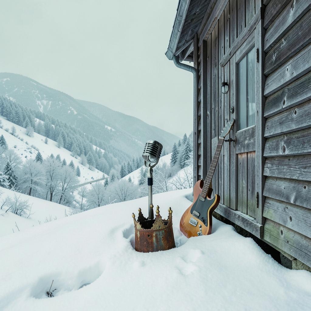 Hill in the Snow artwork