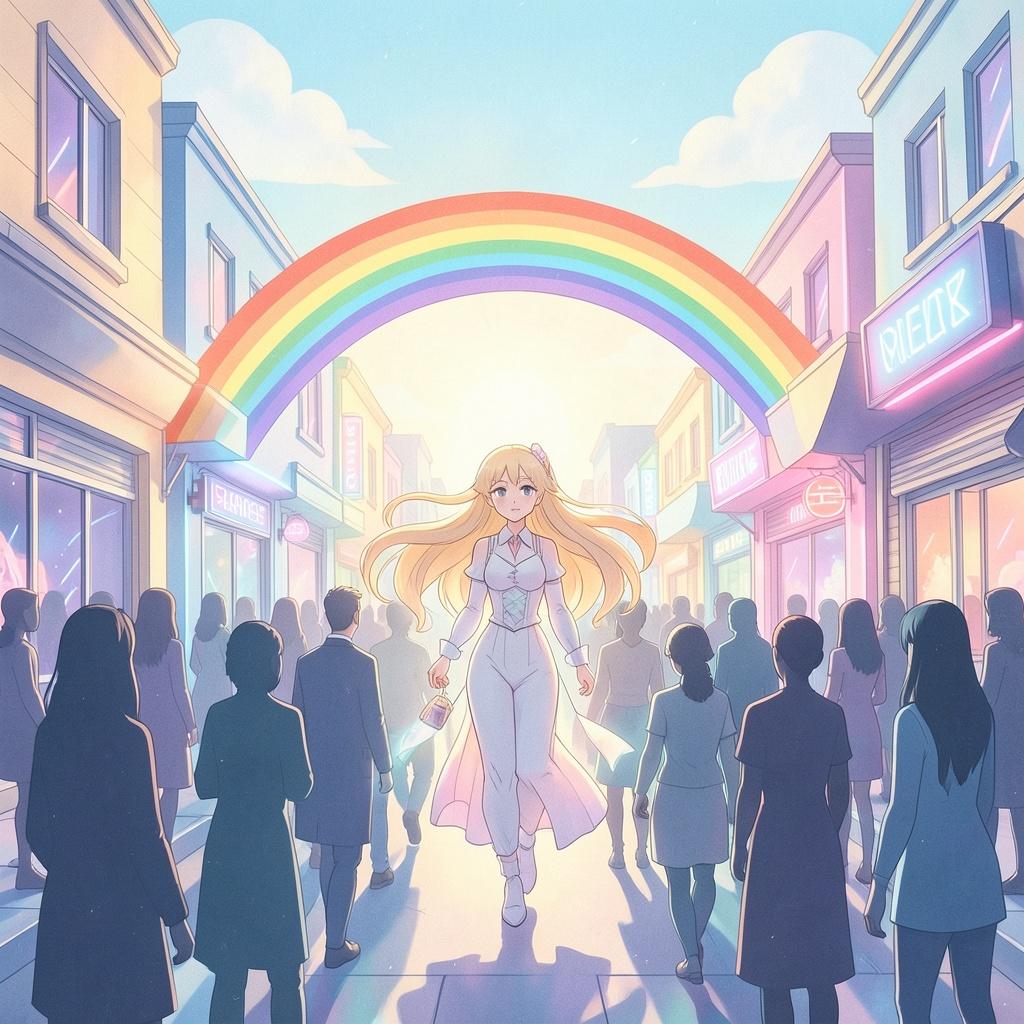 「この街に、虹をかけよう」  （相沢ナナ／ソウルコミュニティ） artwork