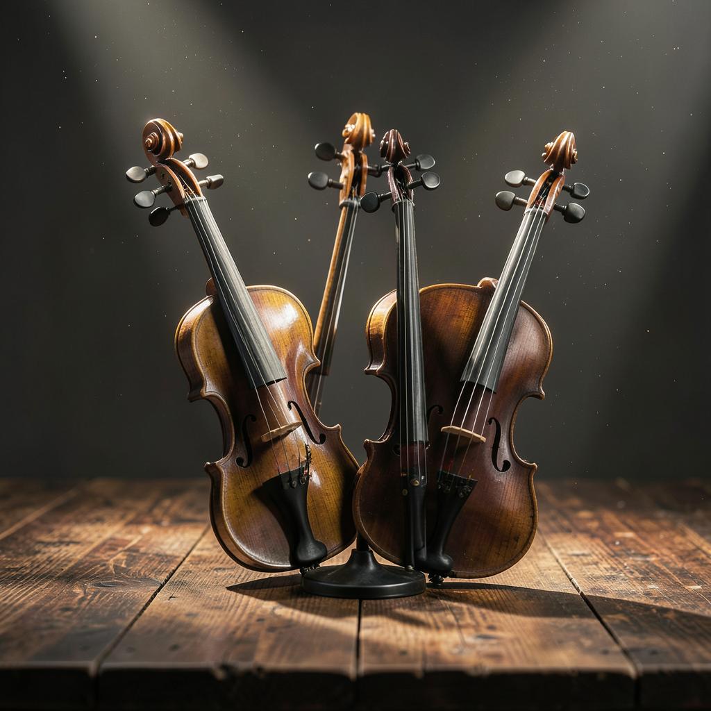 String quartet 11 - baroque style artwork