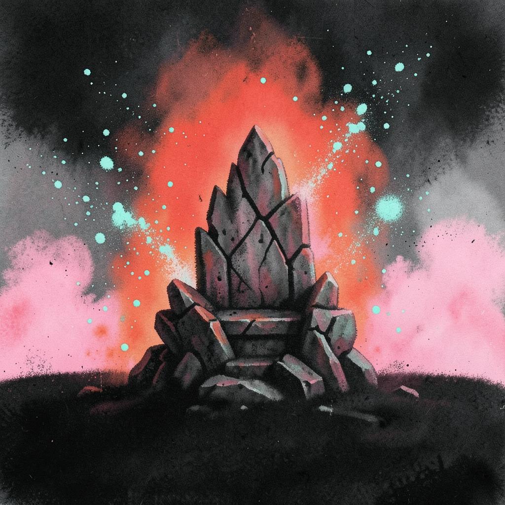 He reigns over us artwork