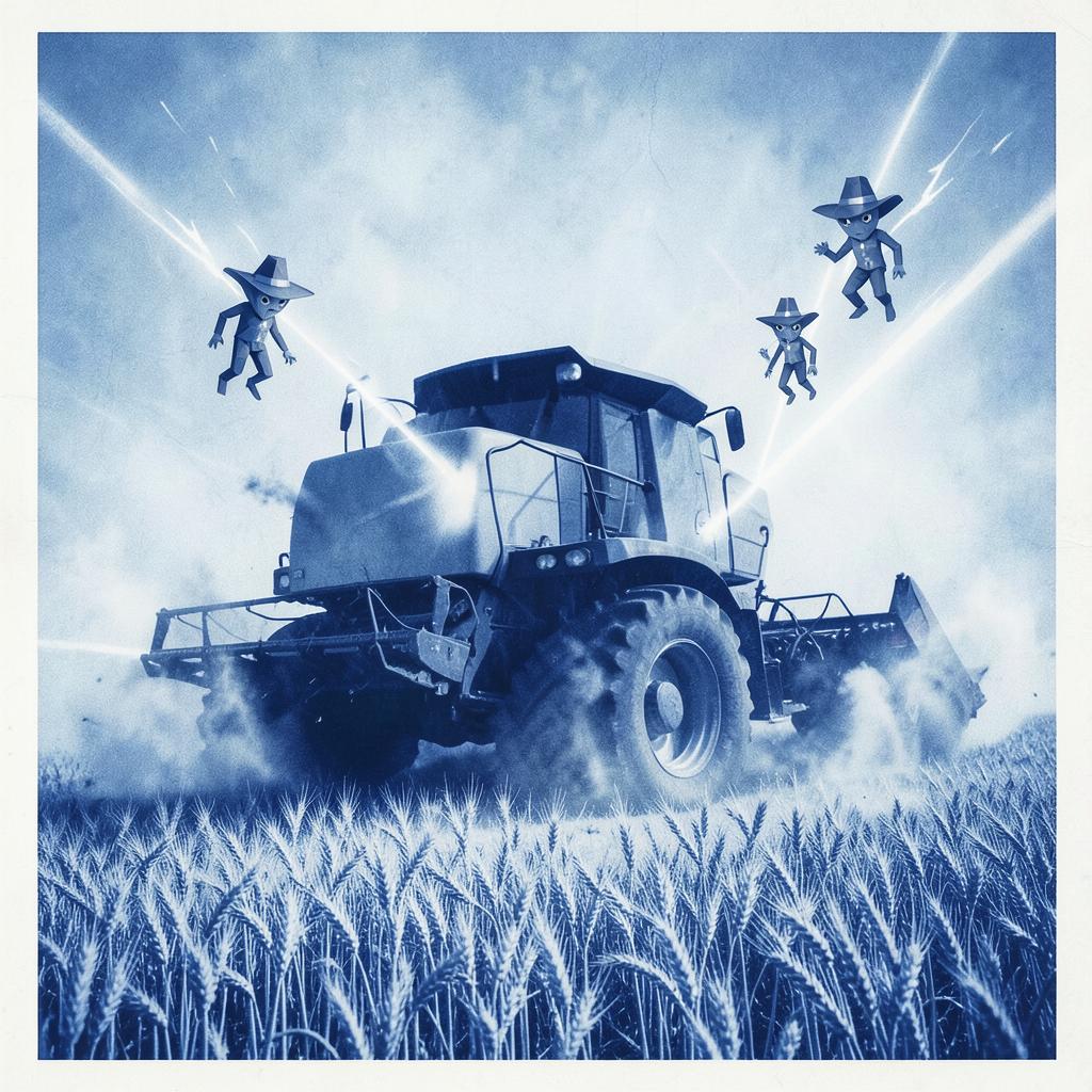 THEY STOLE MY TRACTOR artwork