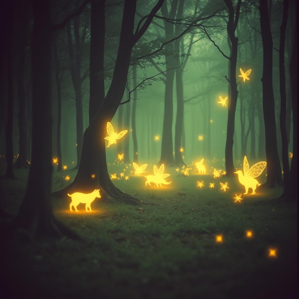 Summer forest's fairy tales
