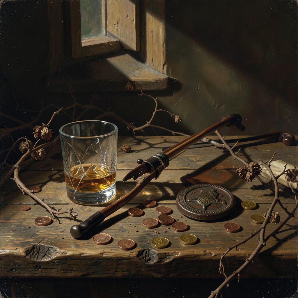 The Ballad of Ricky Crackin fixd lyrics artwork