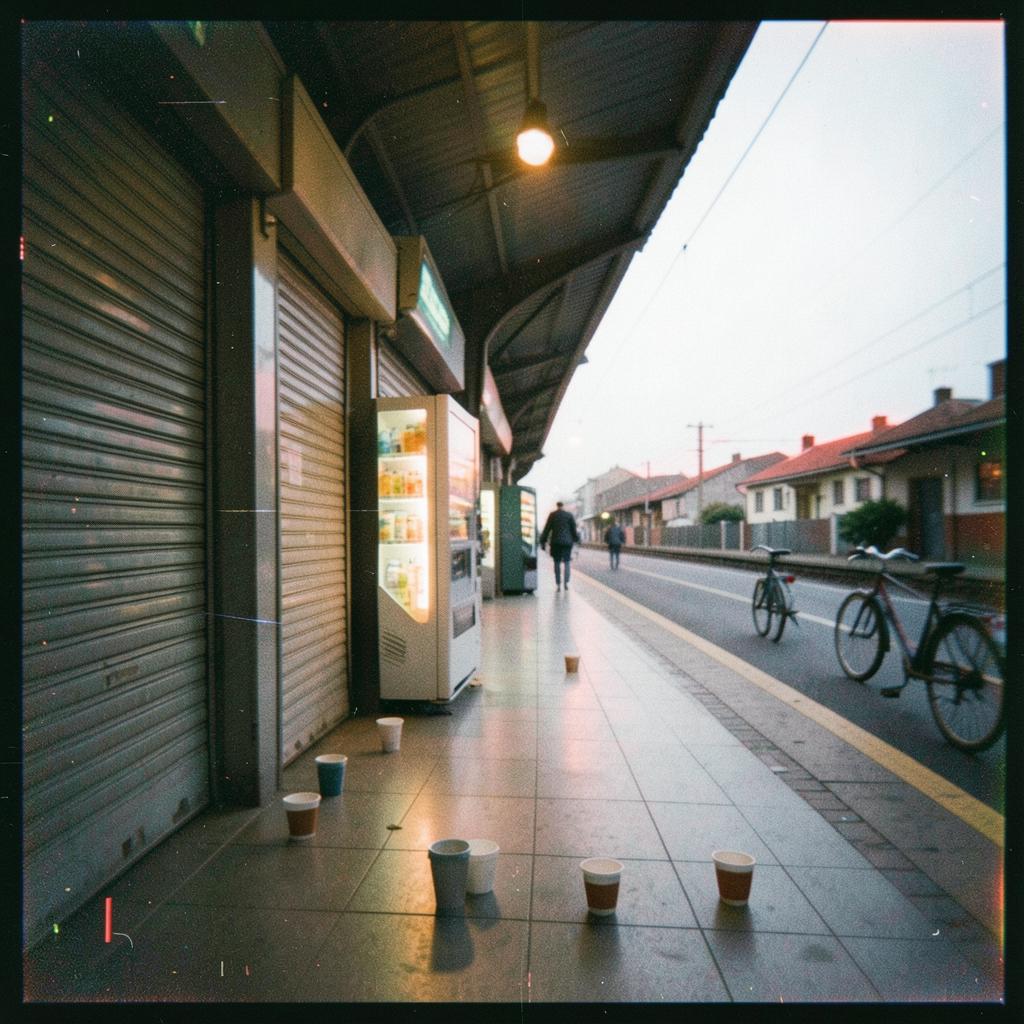 Cover artwork for the selected Japanese City Pop generation Last Train, First Light