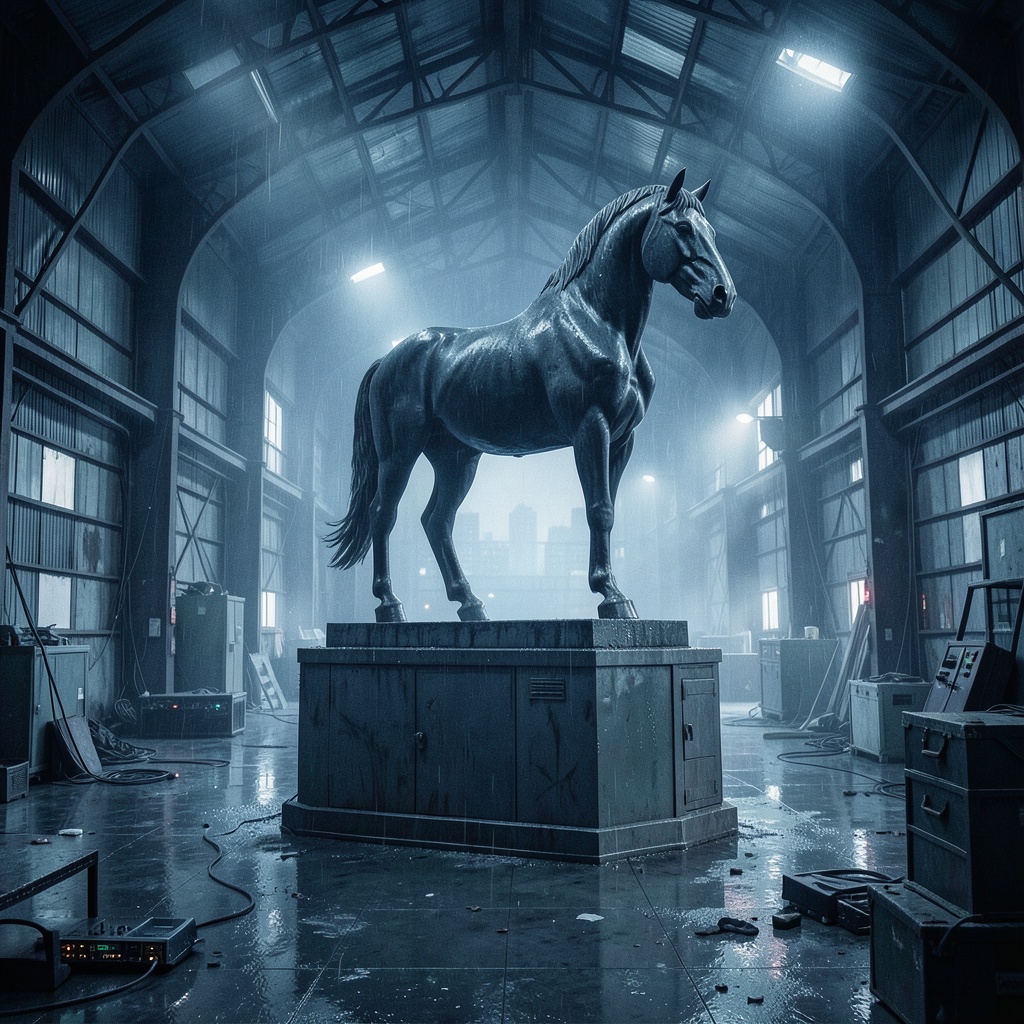 Pferd dieser Stadt (Dark Version) artwork