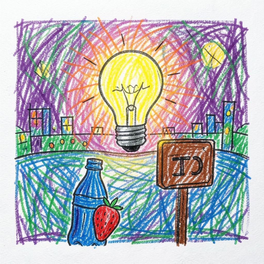 Luz de máquina rota artwork