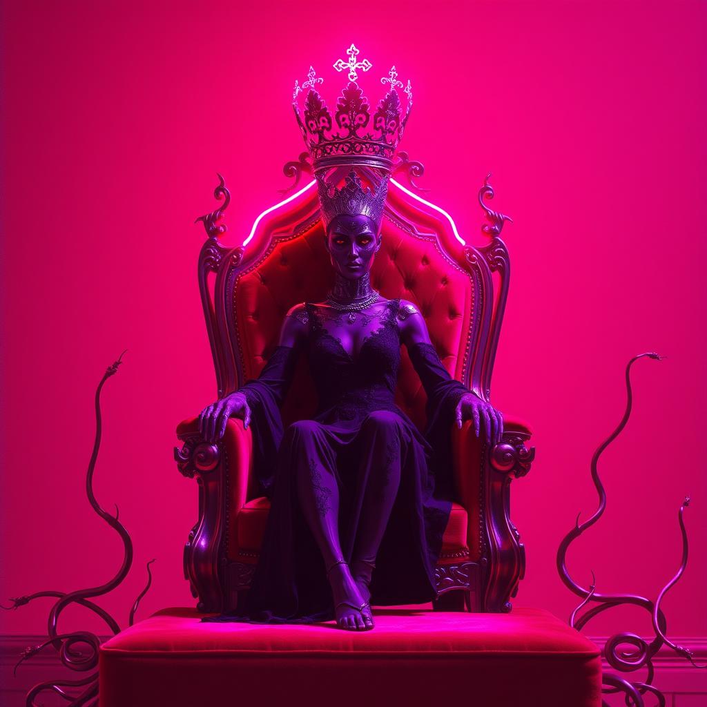 Infected Queen artwork