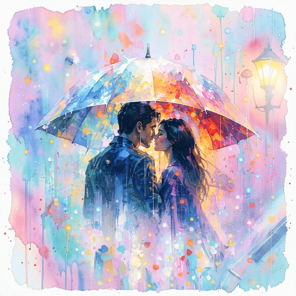 In the Pouring Rain artwork