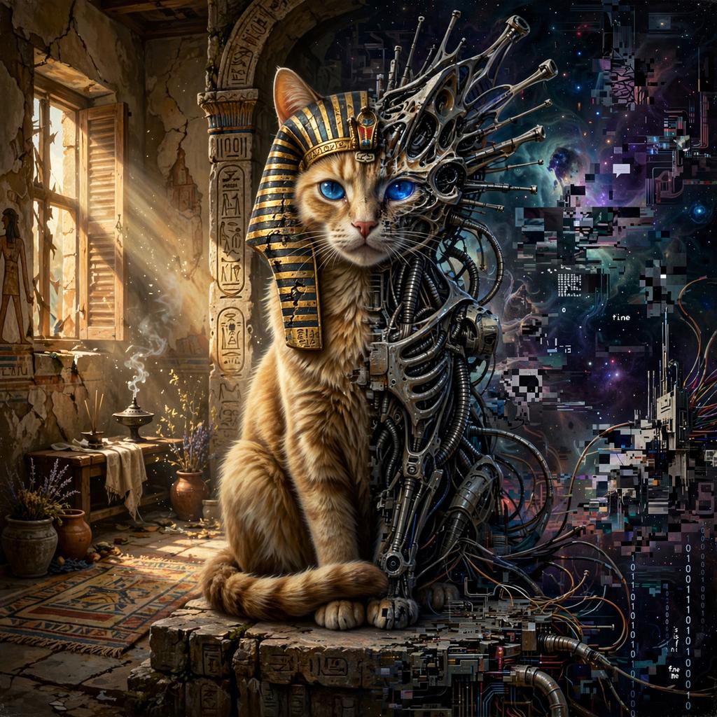 Ya Habibi, Clever Cat artwork