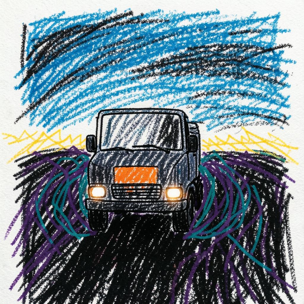 Midnight Truck #トラックの日 artwork