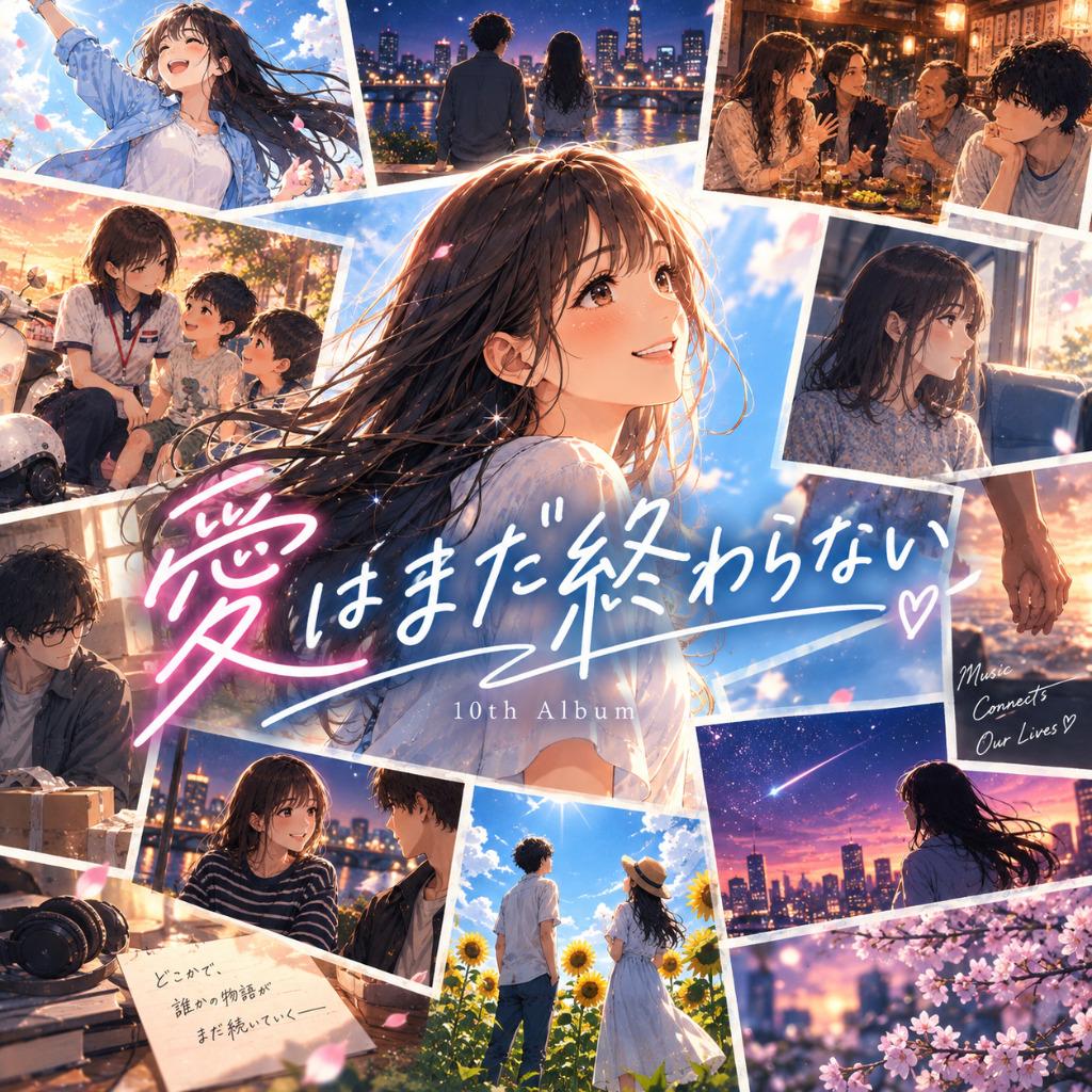 10thアルバム「愛はまだ終わらない」