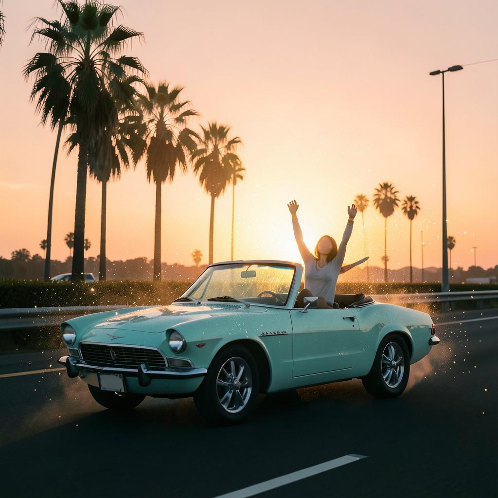 Golden Hour Girl artwork