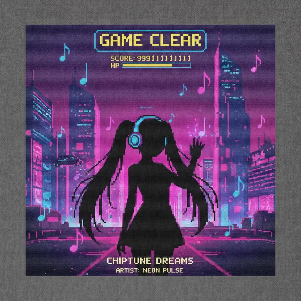 バグって恋して☆ゲームクリア！ (Glitch, Fall in Love ☆ Game Clear!) [Remix feat. D_ZONE_P] artwork