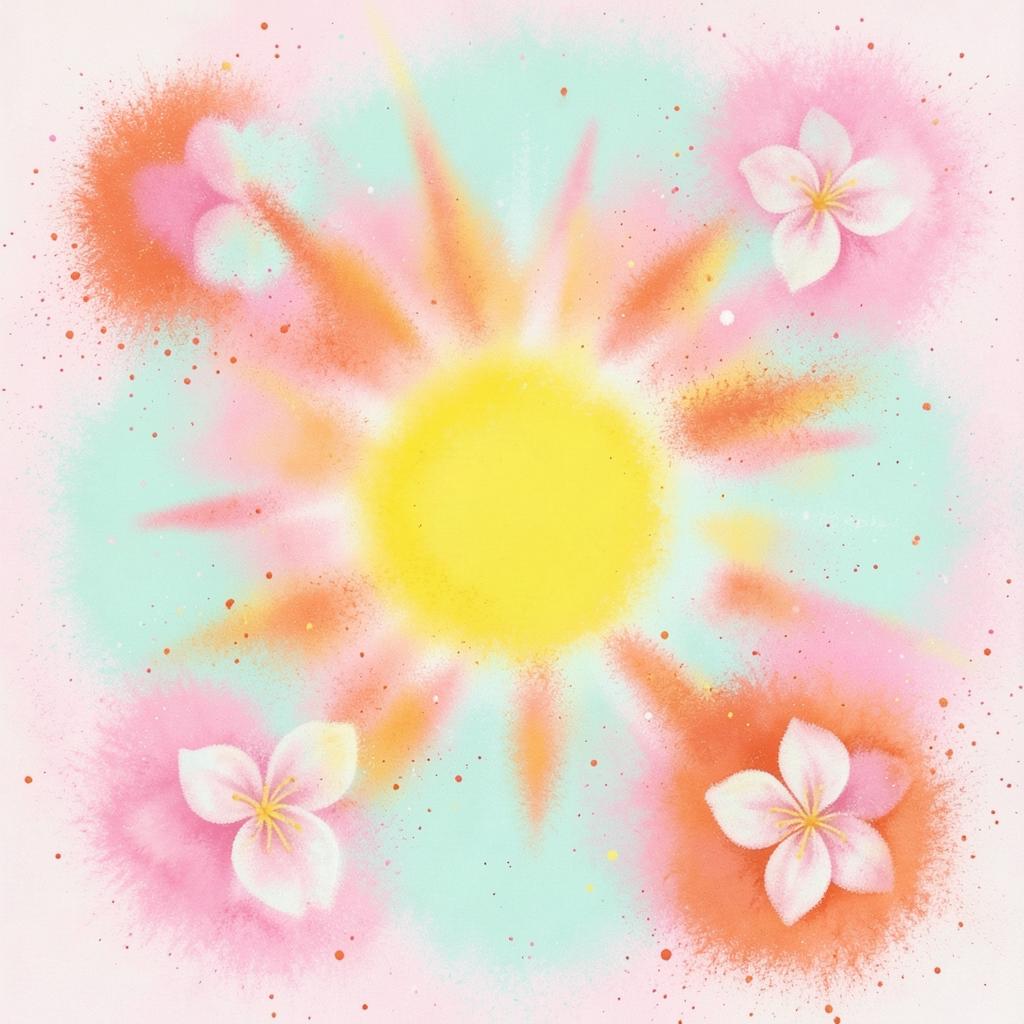"Jasmine, You're My Sunshine Girl" artwork