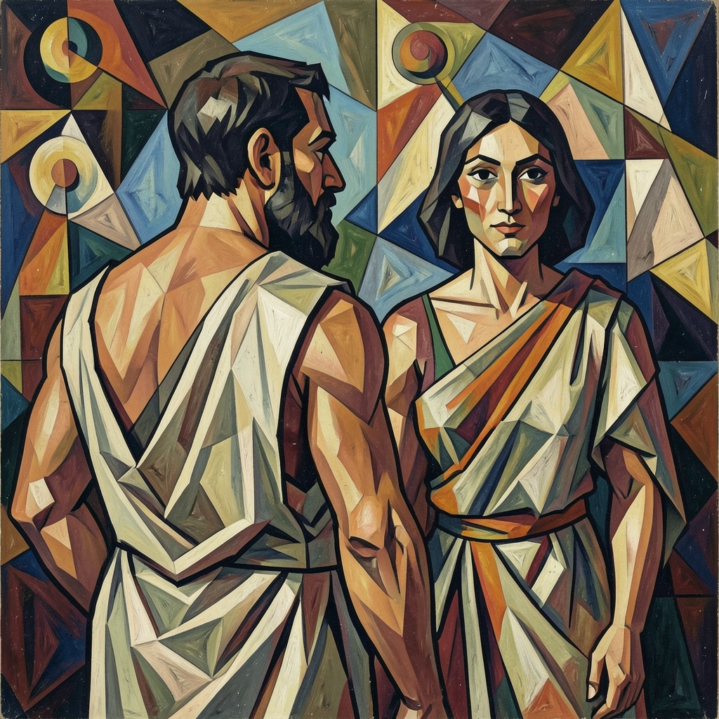 David and Bathsheba (A Matter of Sentiment) artwork