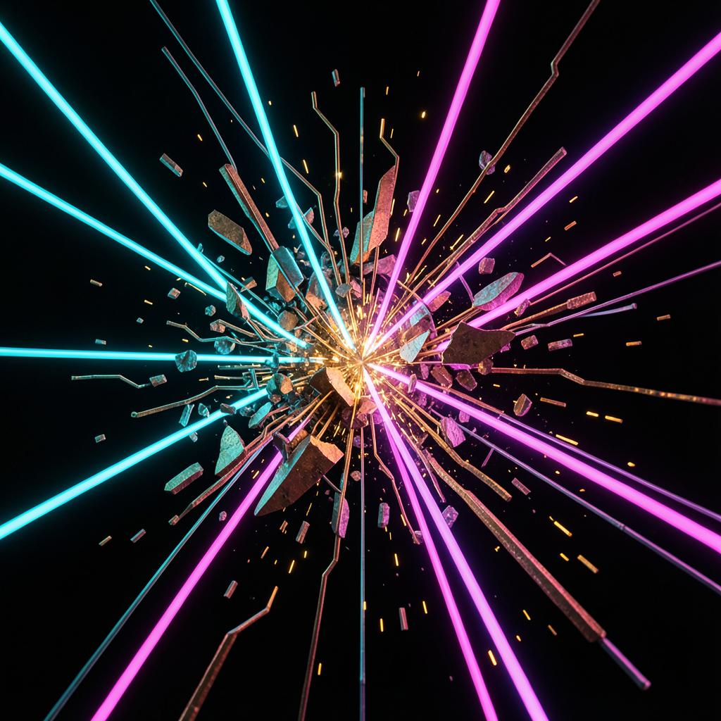 Neon Circuit Clash artwork