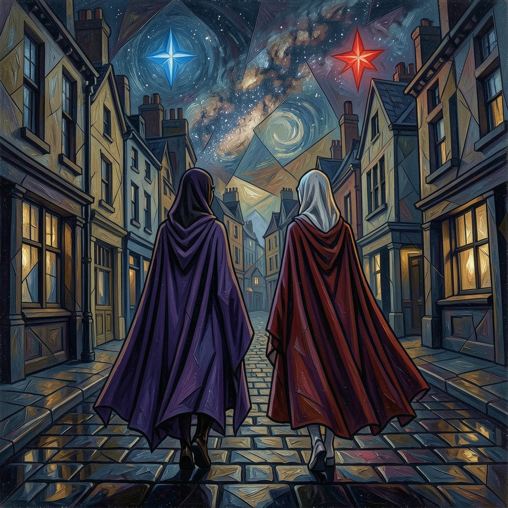 The Vampiric Universe Between Cobblestones (mind-boggle mashup #1) artwork