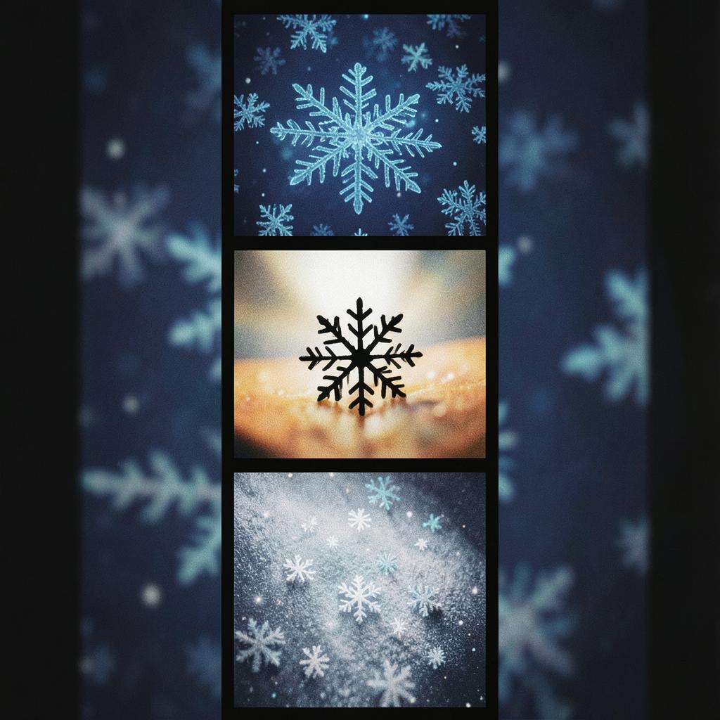 Tanz der kleinen Schneeflocken artwork