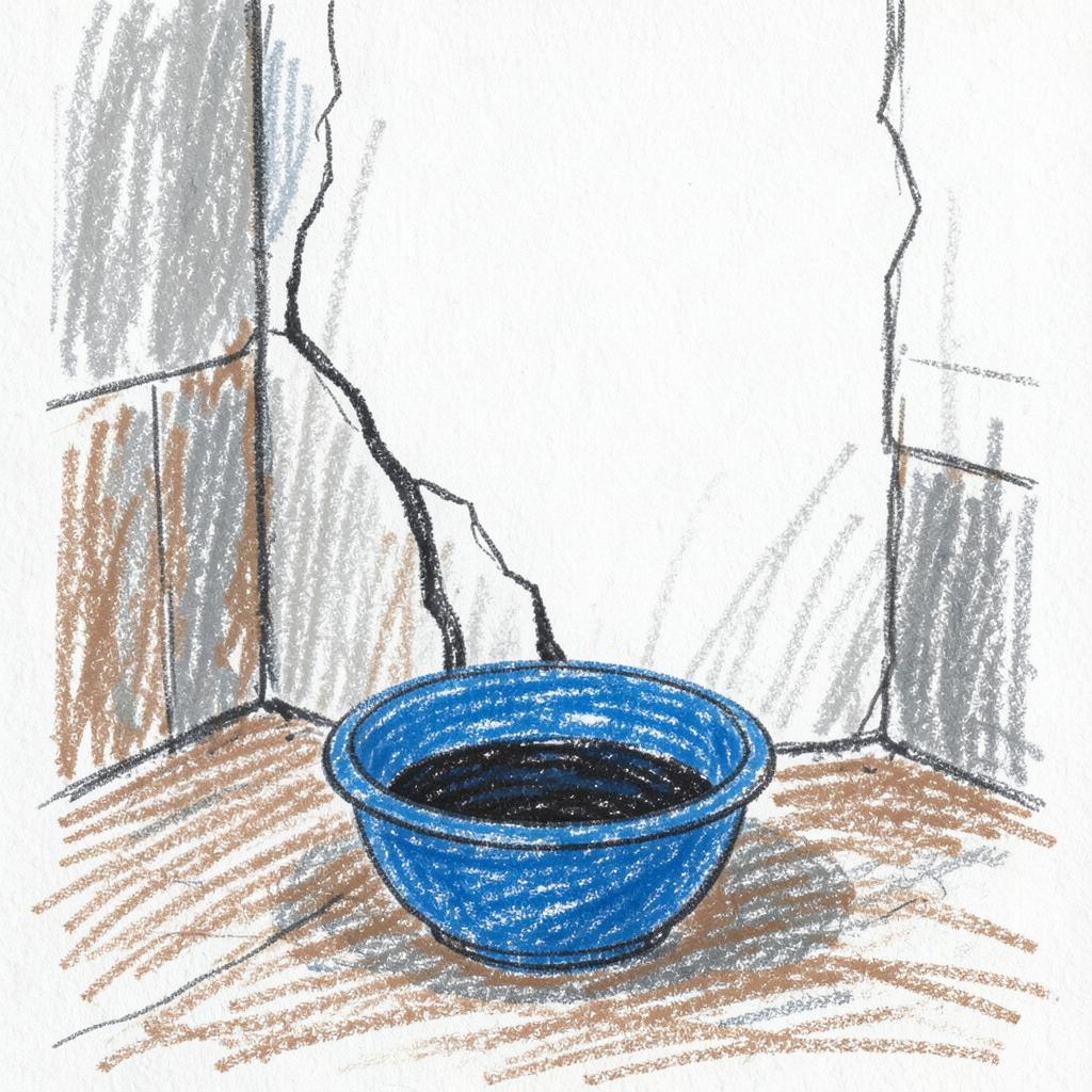 Prompt: "Seepage" artwork