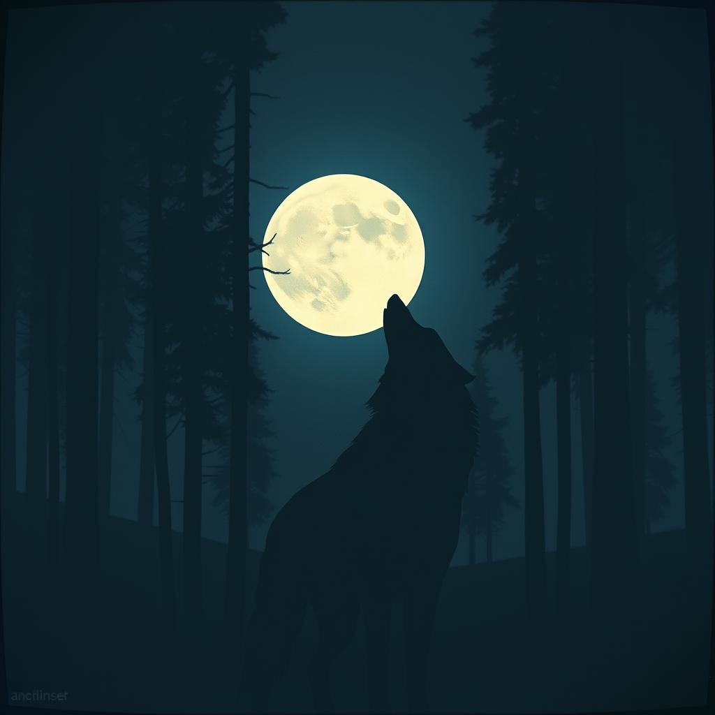 Loup dans la Nuit artwork
