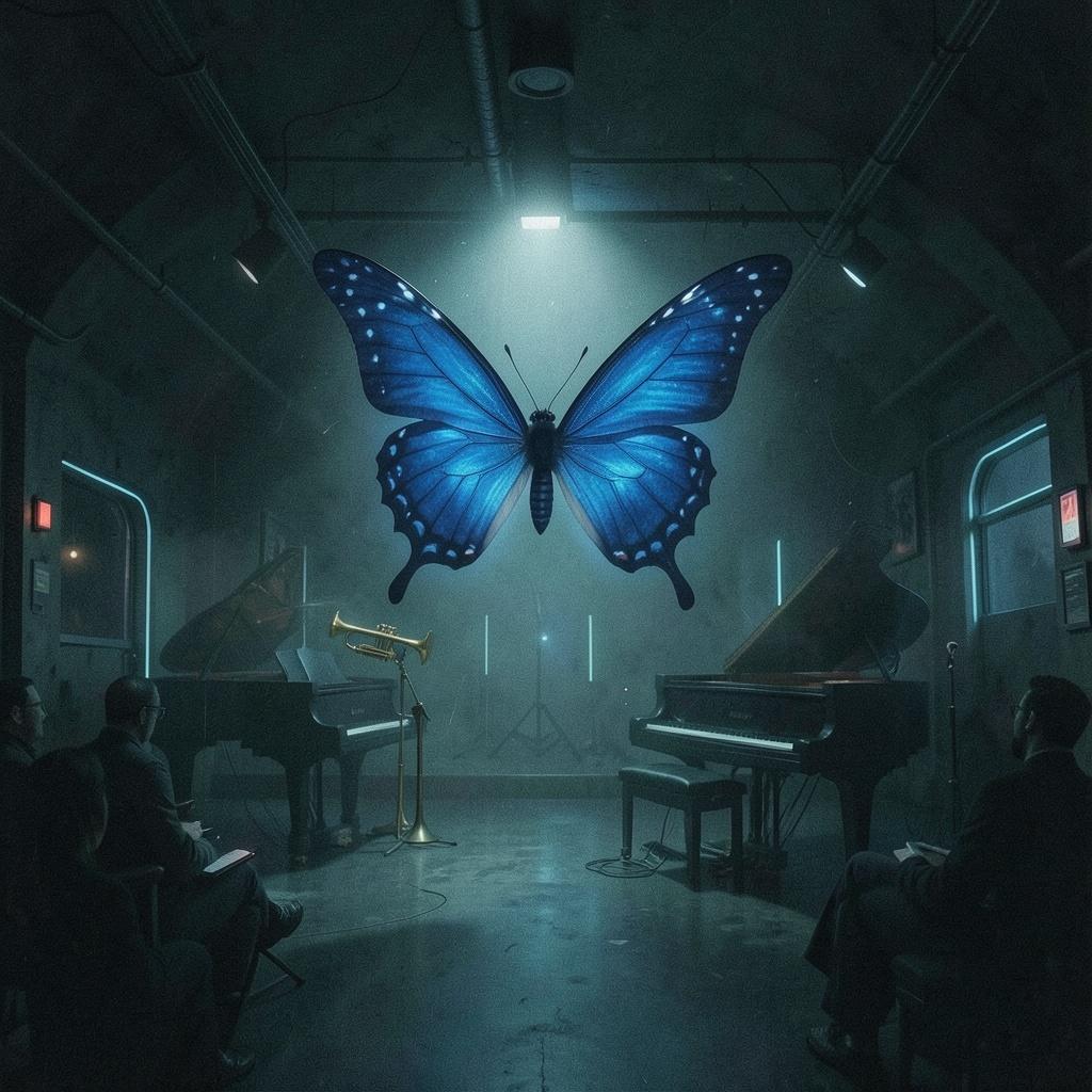 Deep Blue Butterfly(jazz) artwork