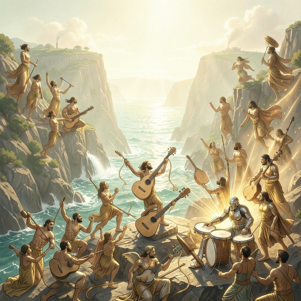 Odyssey, Book V Intro - Homer artwork