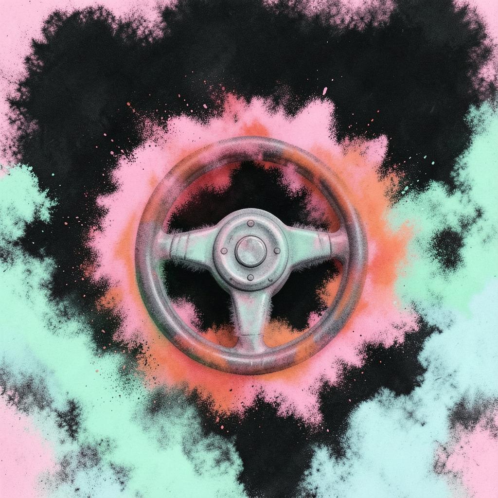 Karma takes the wheel artwork
