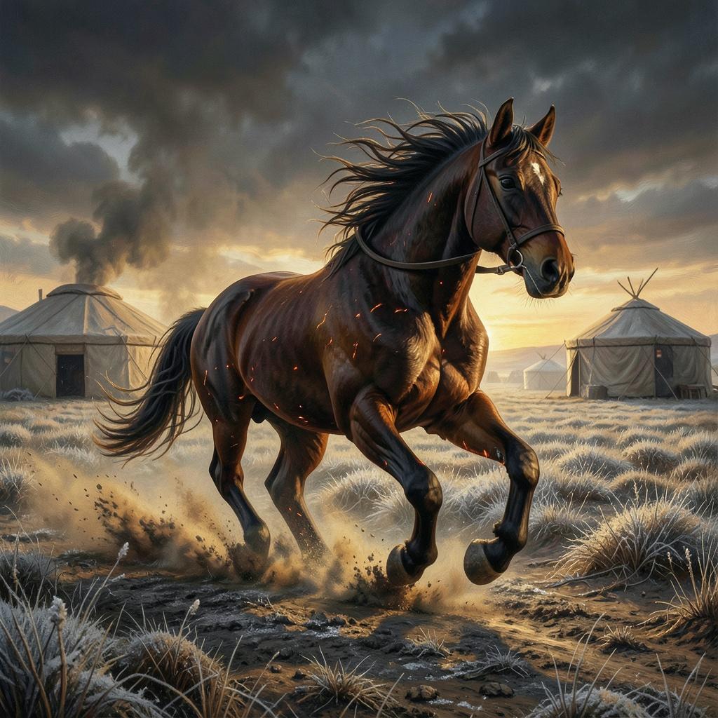 Hooves of the Khan artwork