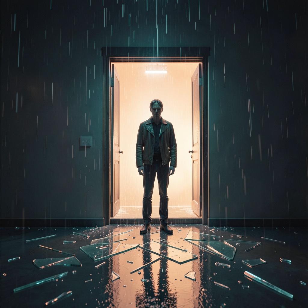 Glass on the Floor artwork