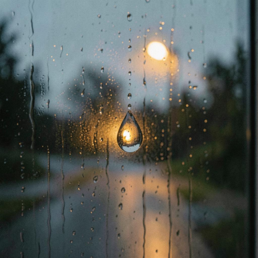 rain drops artwork