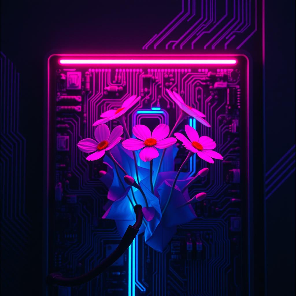 I‘m dancing with the AI artwork