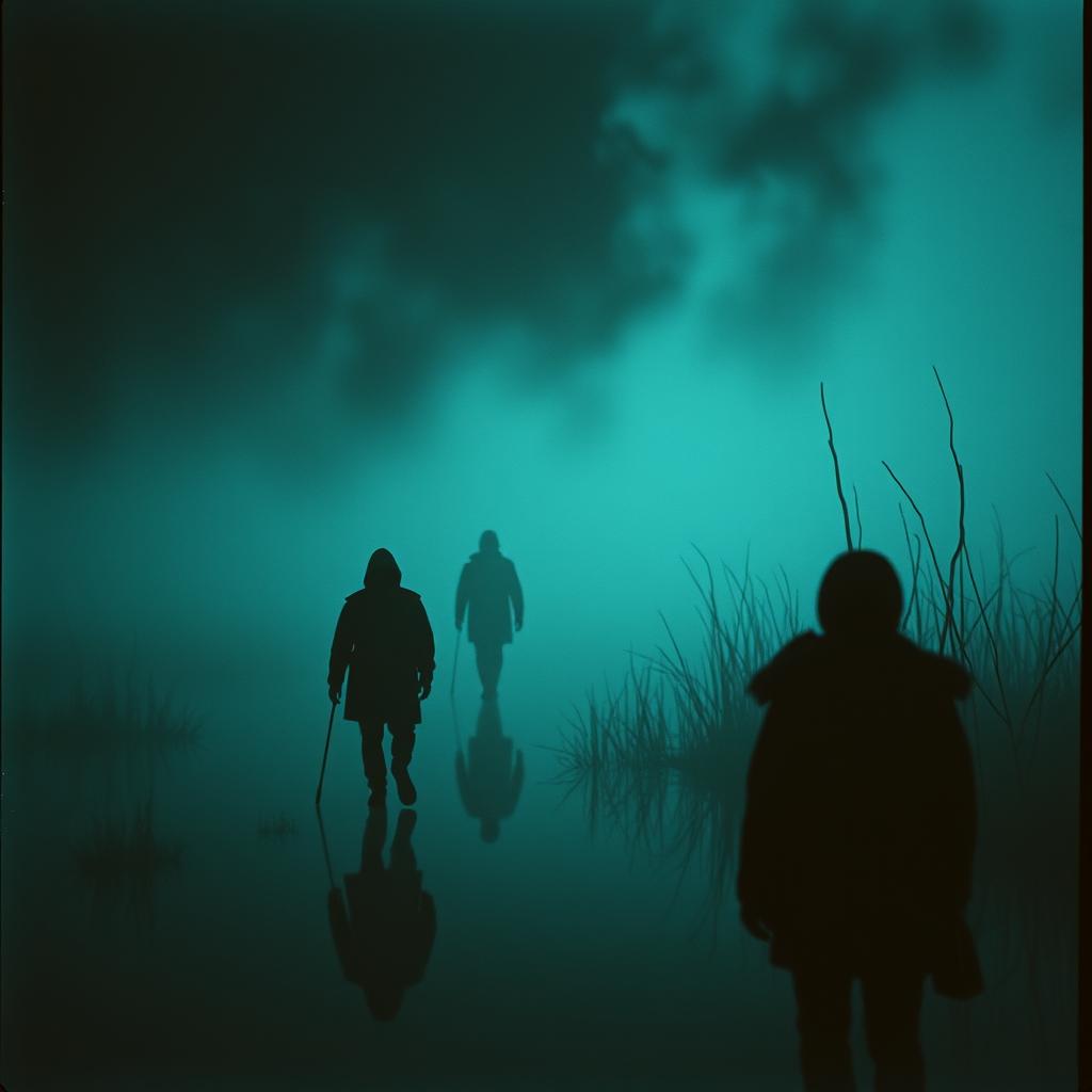 Backfield Shadows in the Swamp artwork
