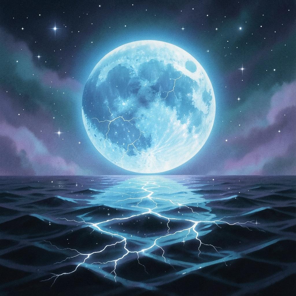 Seu estralado é alua azul artwork