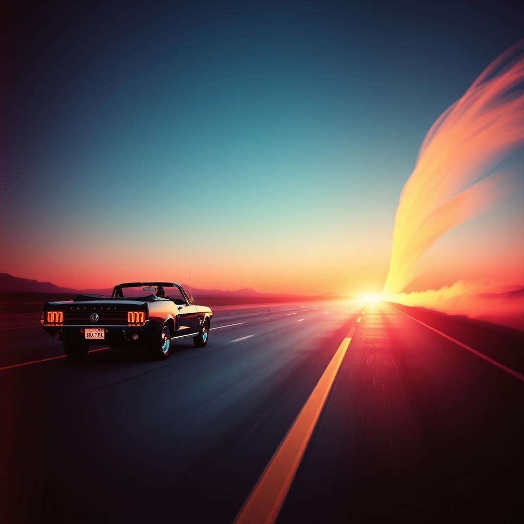 The Lady in the Convertible artwork
