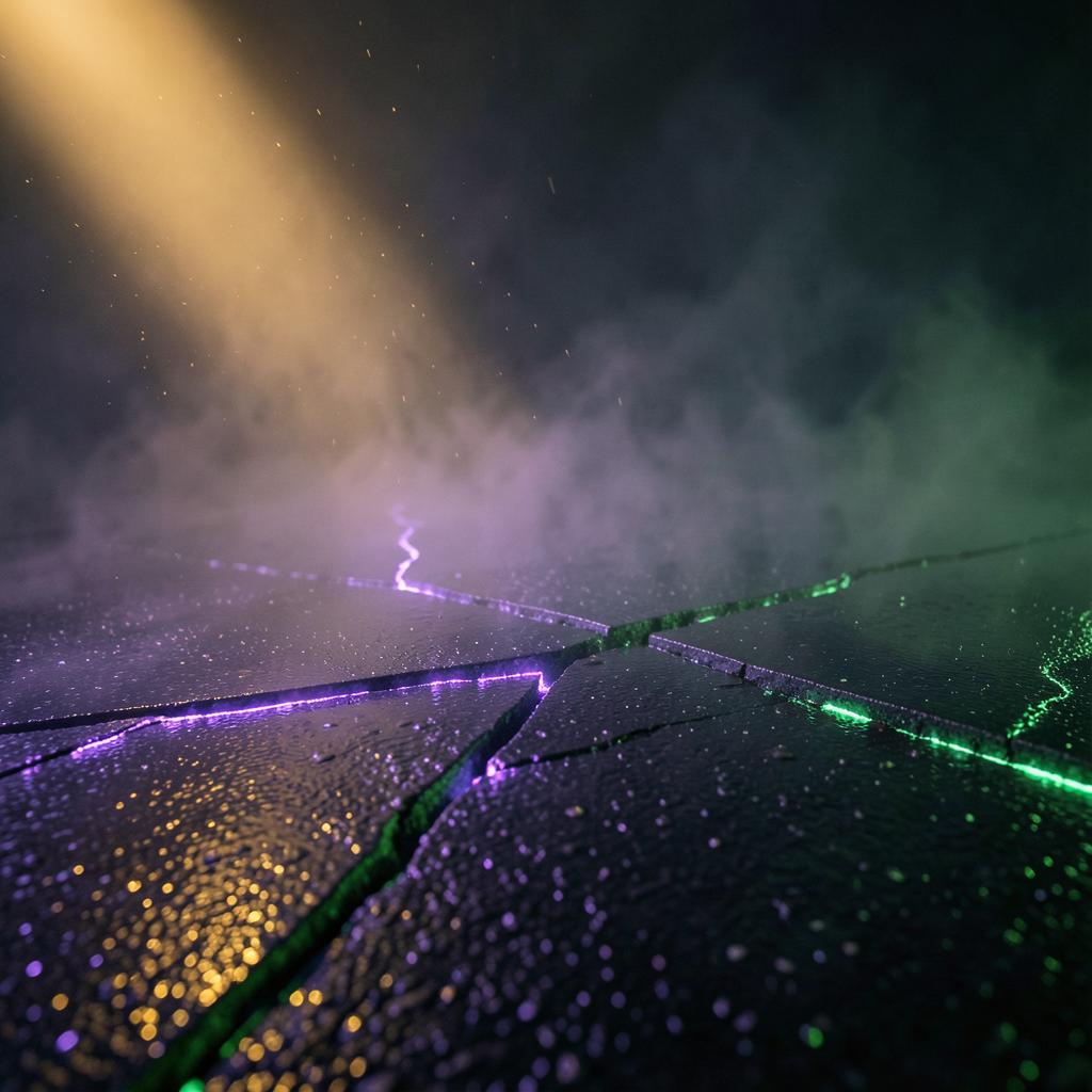 Neon Static Sky artwork