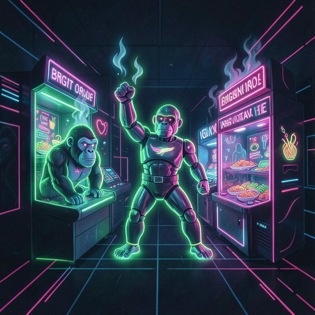 ゴリラXマーン artwork
