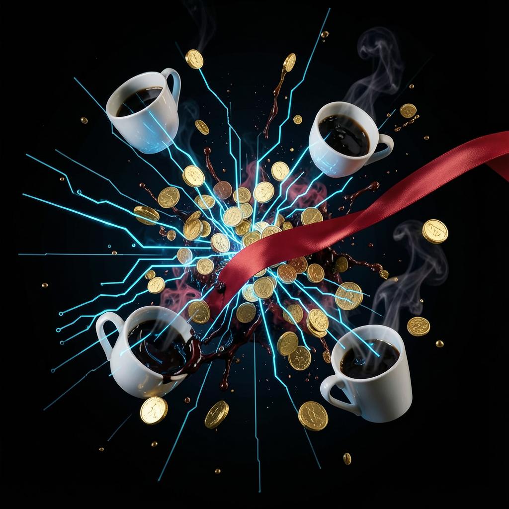 matrix deconstruction x caffeine and cash (Mashup) artwork