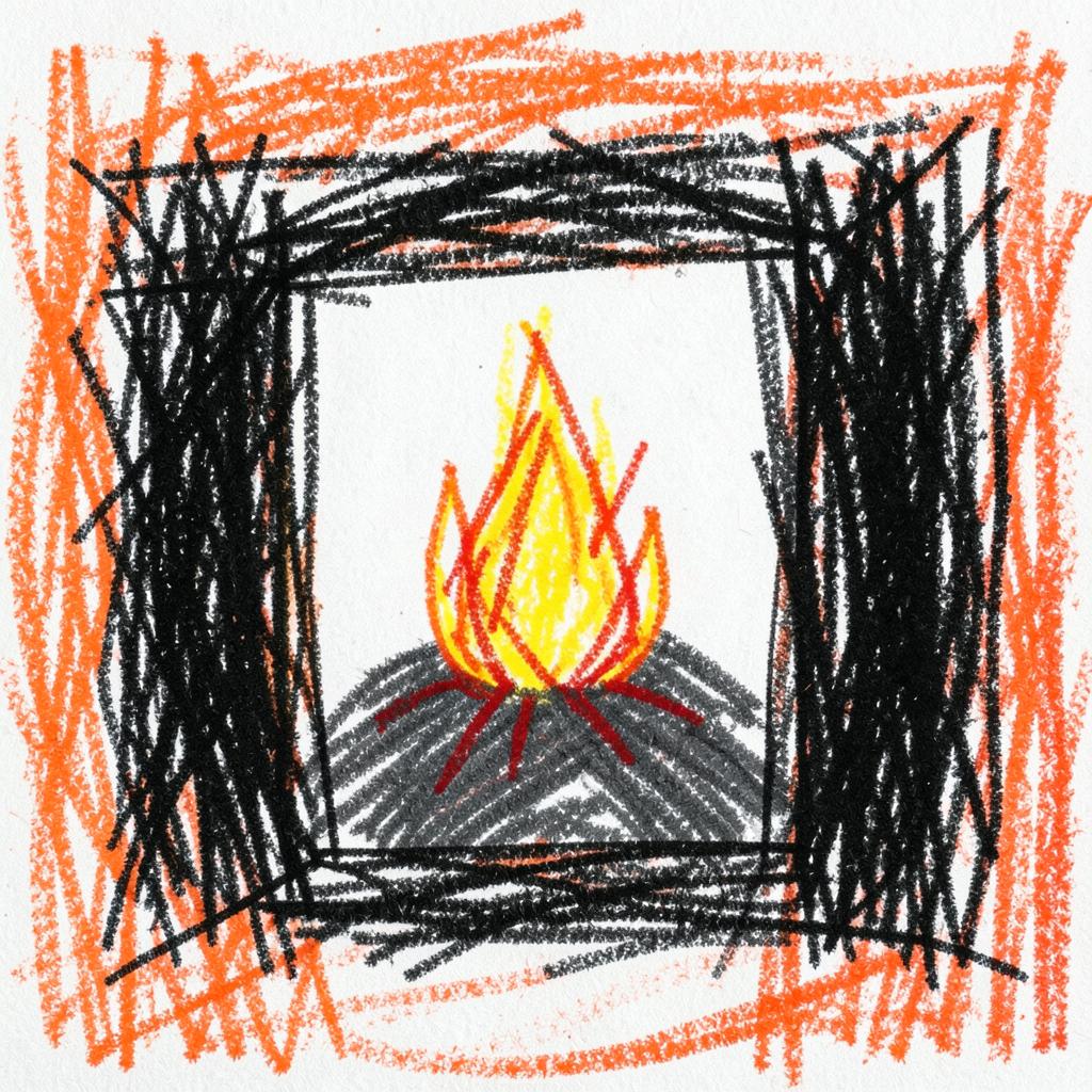 Fire in the Dark — Firm Boundaries artwork