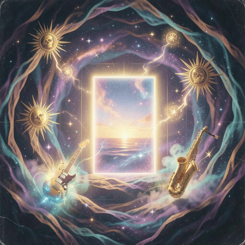 Space Fly turn to light artwork