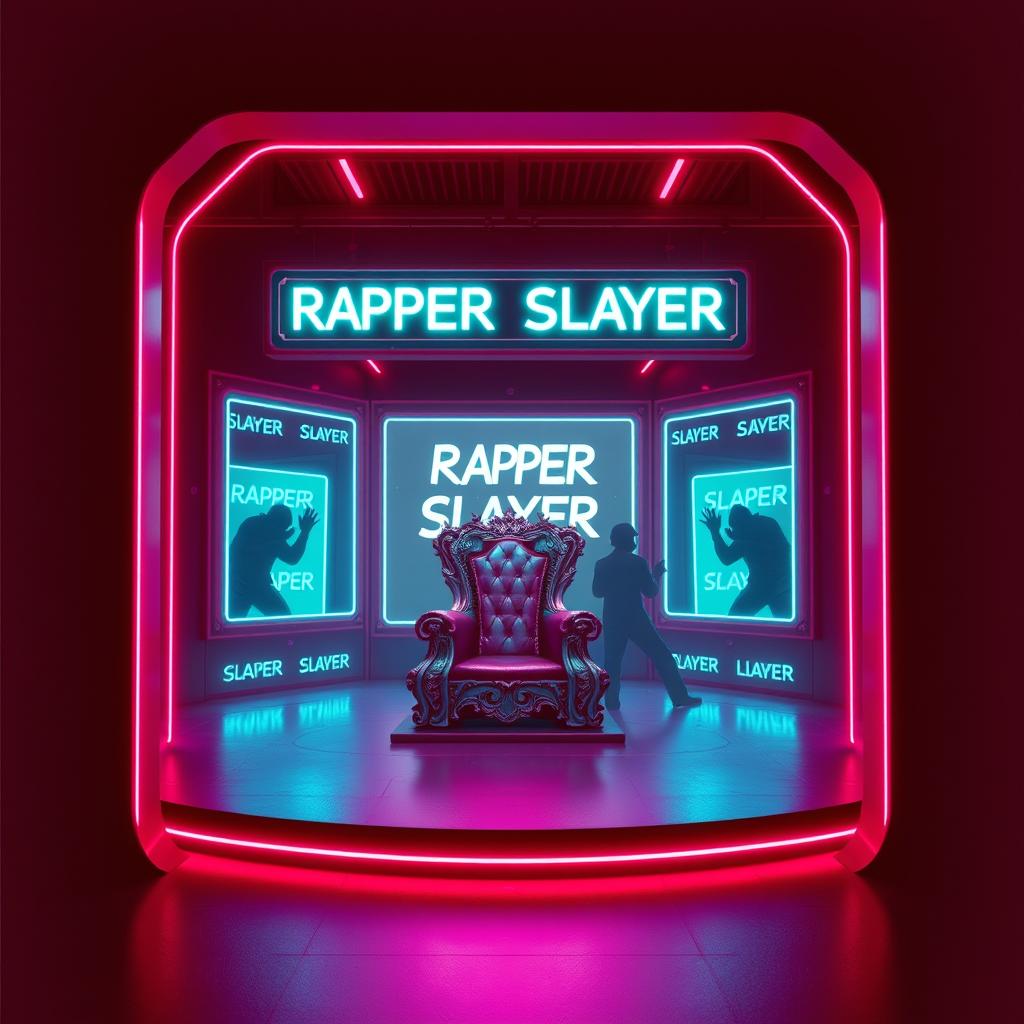 Rapper Slayer (Rappermon outrap 'em all)- Michael Johnson artwork