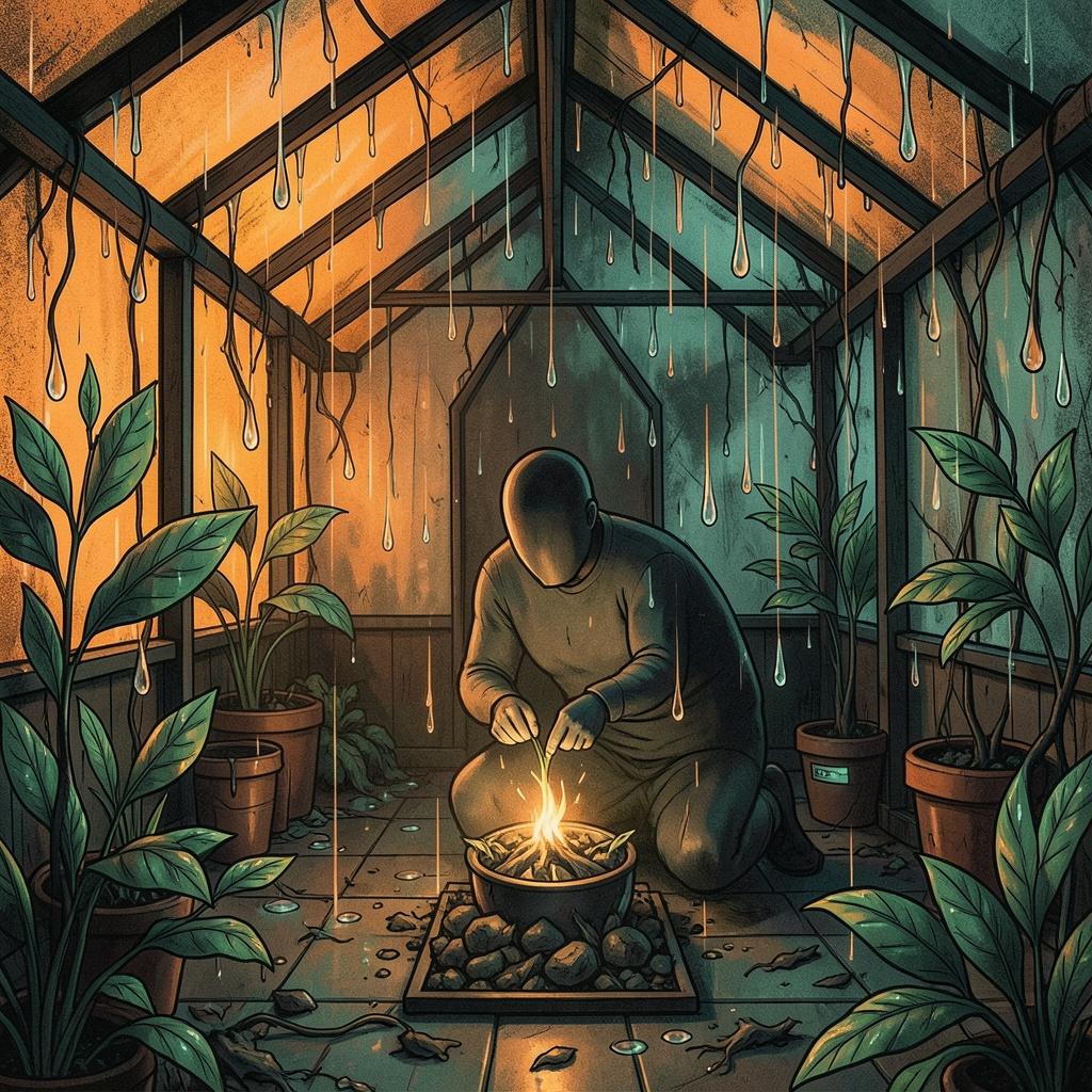 Orange Rain - Dioxin Dreams prompt 2 artwork