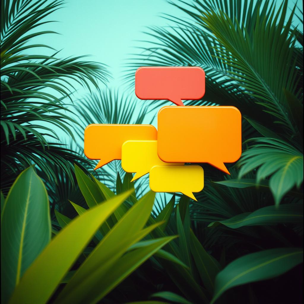 Chat live artwork