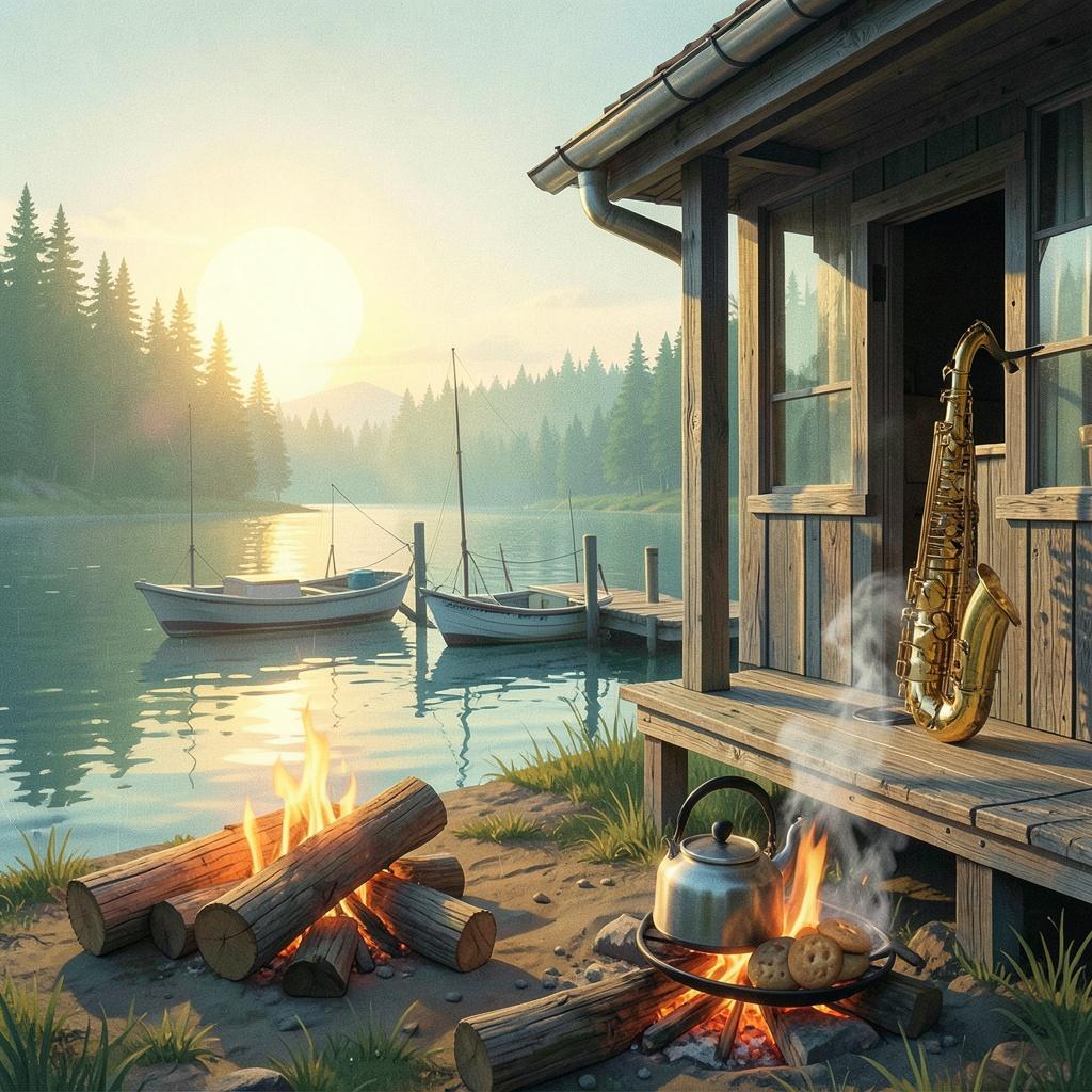 Dockside Morning artwork