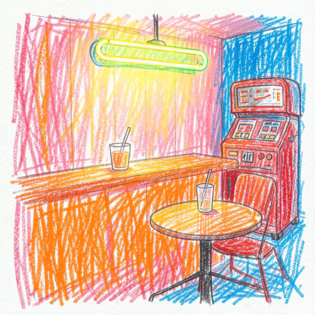 The Neon Light at Joe´s artwork