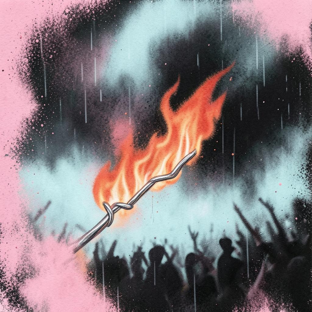 Chrome On Fire artwork